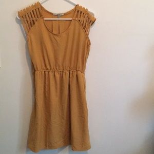 Mustard dress